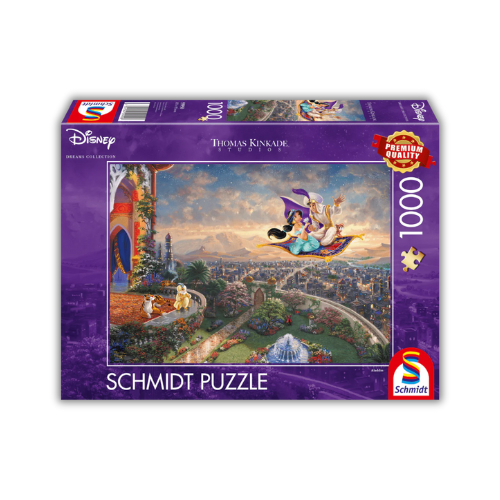 Disney, Aladdin 1000 Teile Puzzle (Thomas Kinkade)