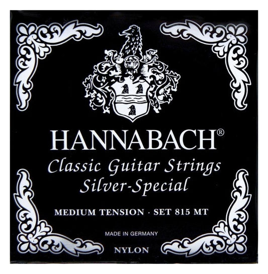 Produktbild von Hannabach 815 MT Saiten Medium Tension schwarz