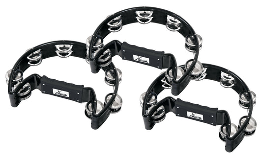 Produktbild von 3er Set XDrum TM-1 Hand Tambourin Schwarz