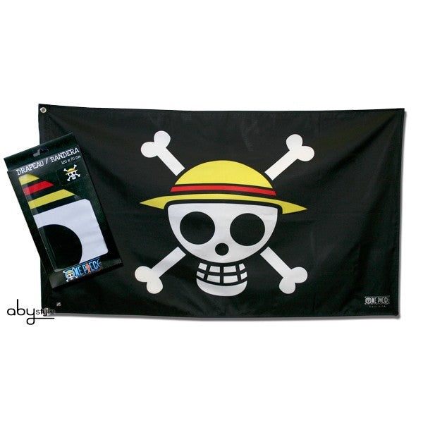 One Piece Piratenflagge Ruffy Skull