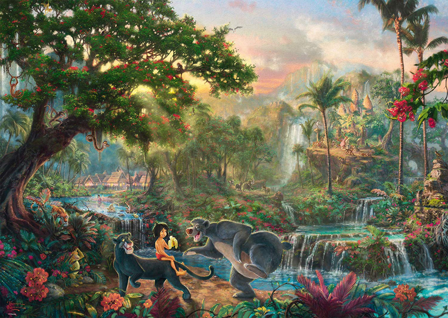 Disney Dschungelbuch Puzzle Kinkade