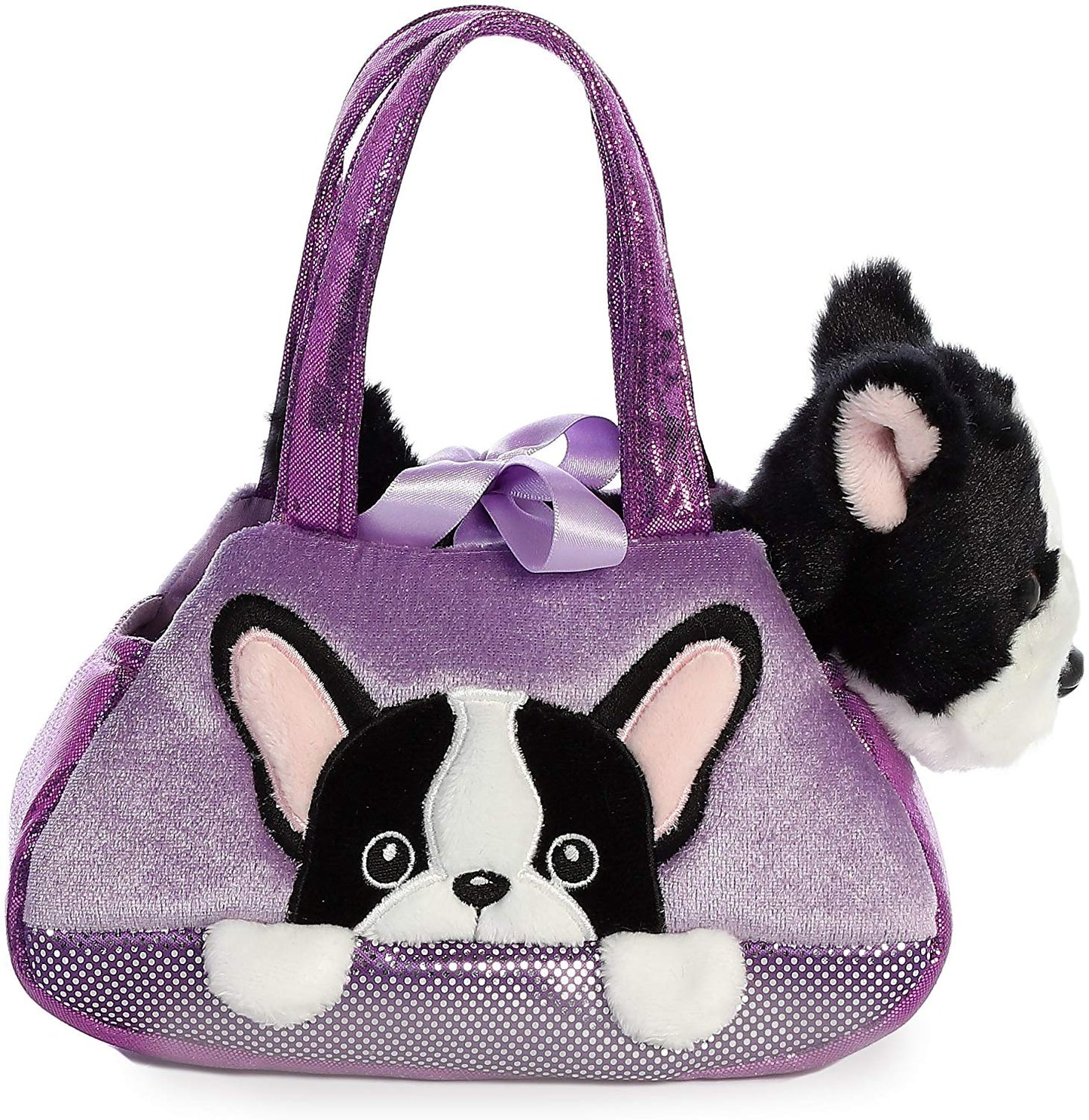 Fancy Peek-a-Boo Bulldogge Plueschfigur