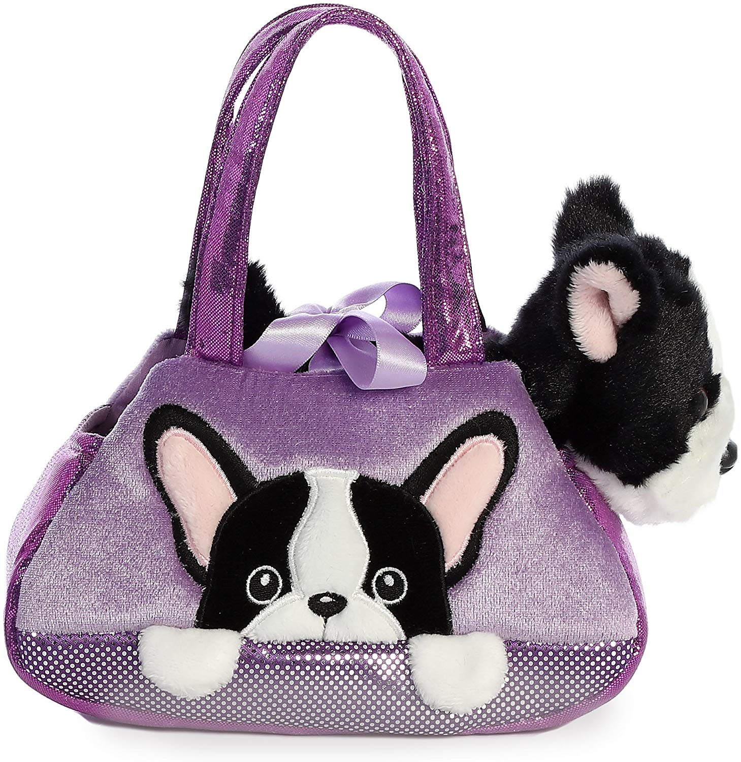 Fancy Peek-a-Boo Bulldogge Plueschfigur