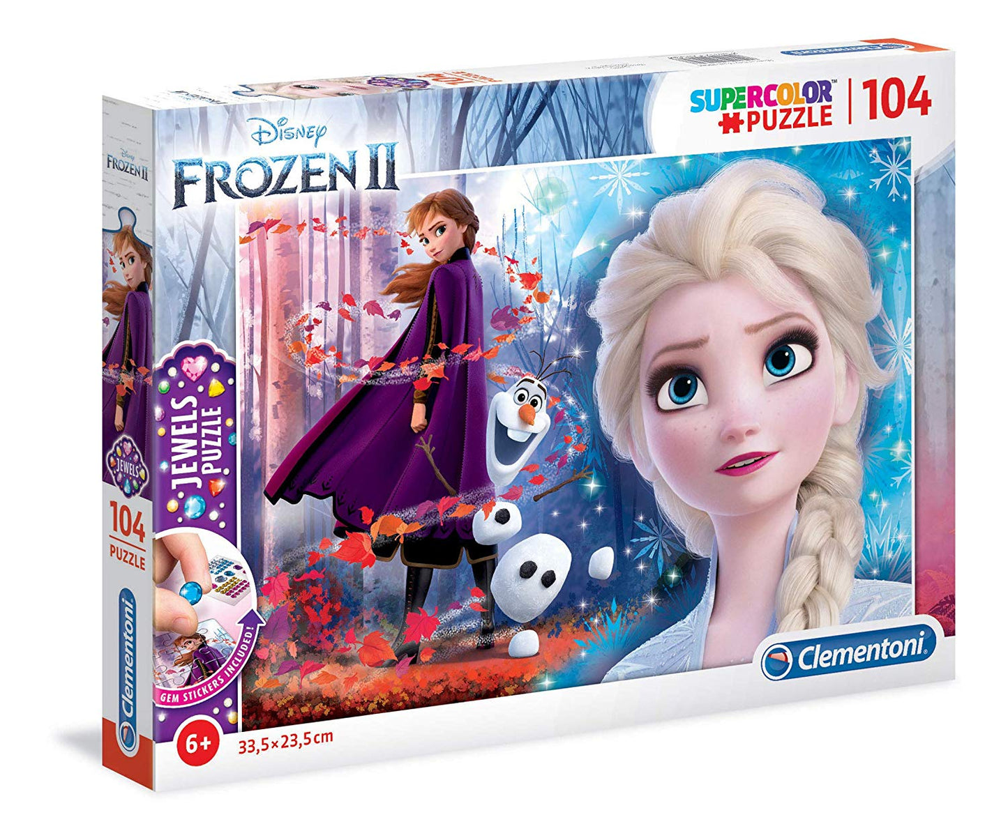 Clementoni Puzzle Frozen Eiskönigin Teile
