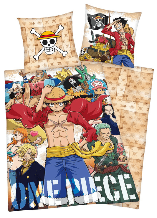 One Piece Wendebettwäsche Renforce