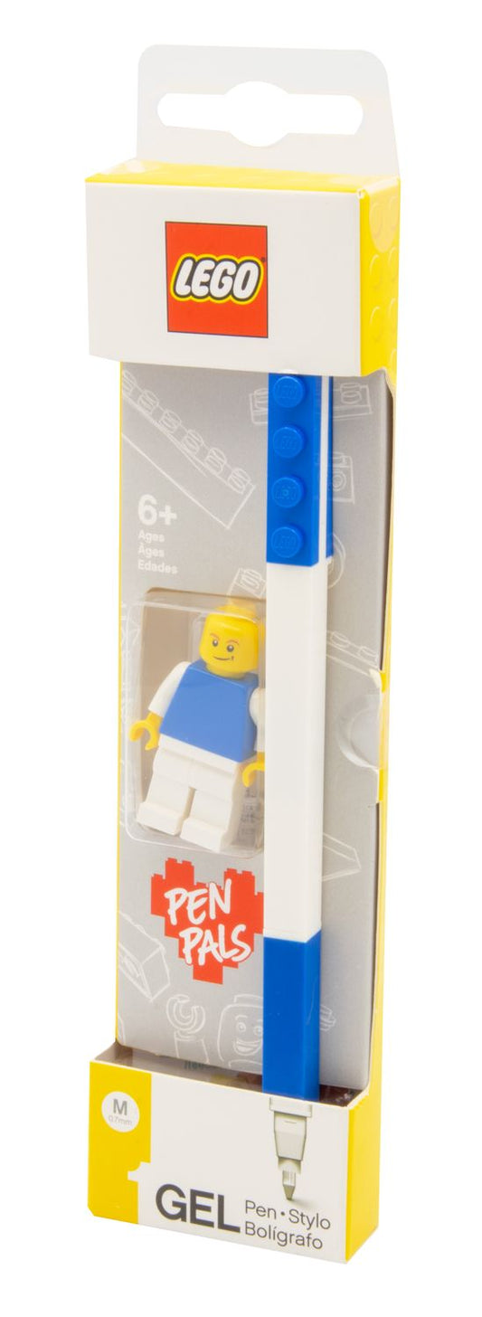 LEGO Gelstift Legofigur blau