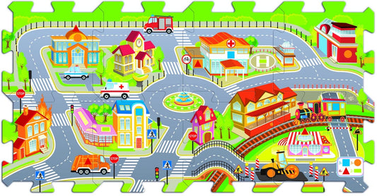 Stadt Schaumstoff Puzzle