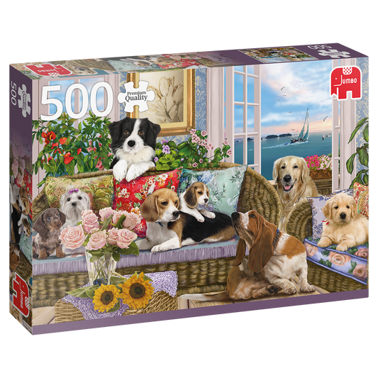 Jumbo Pelzige Freunde Puzzle Teile