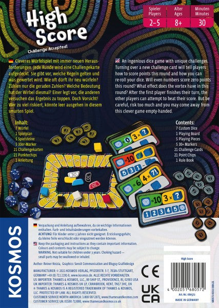 Kosmos High Score Challenge Accepted