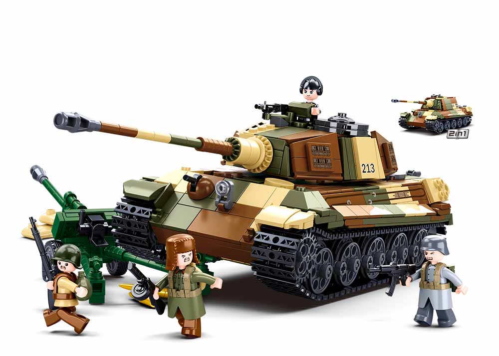 Sluban Armee Budapest Panzer 2in1