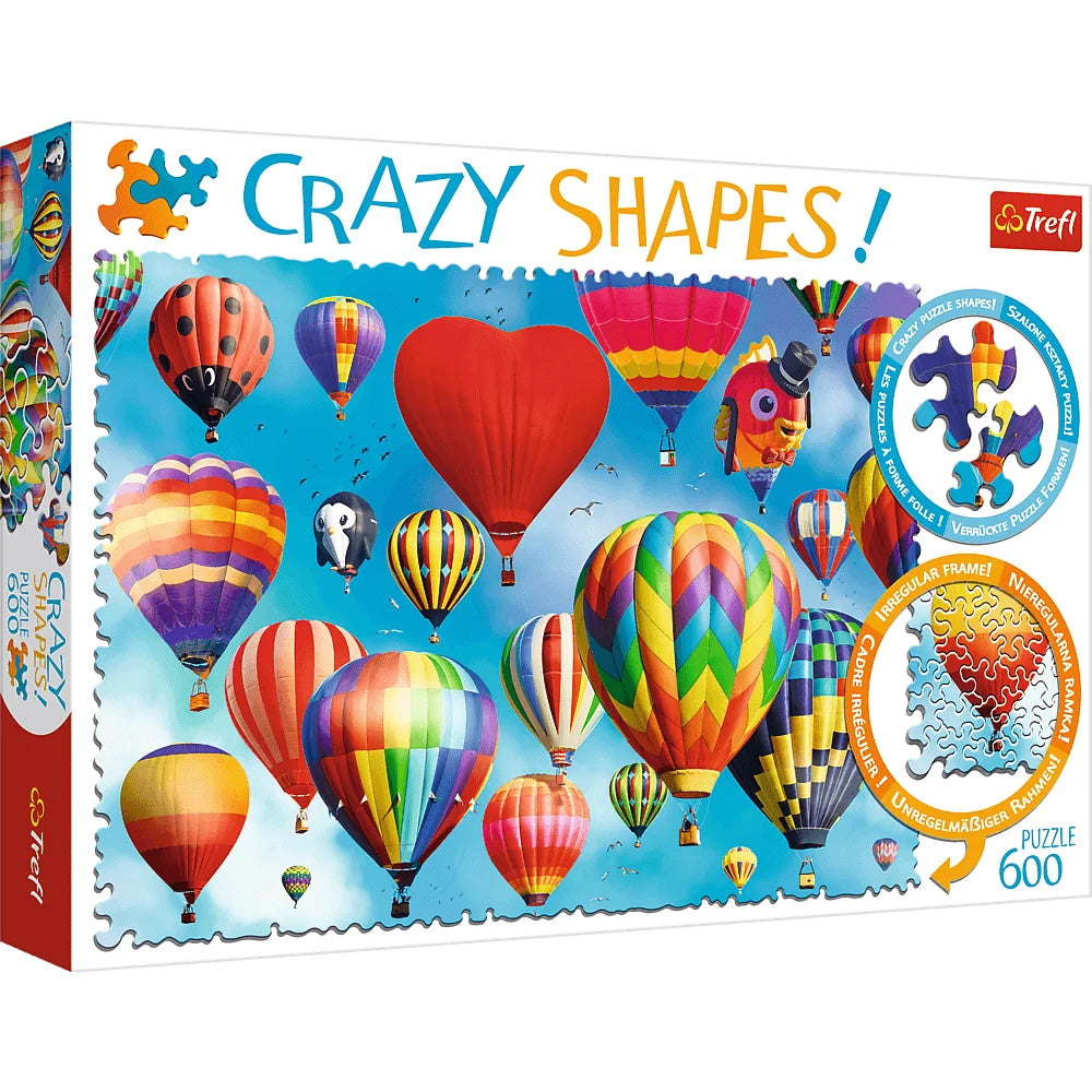 Bunte Ballons Crazy Shapes Puzzle