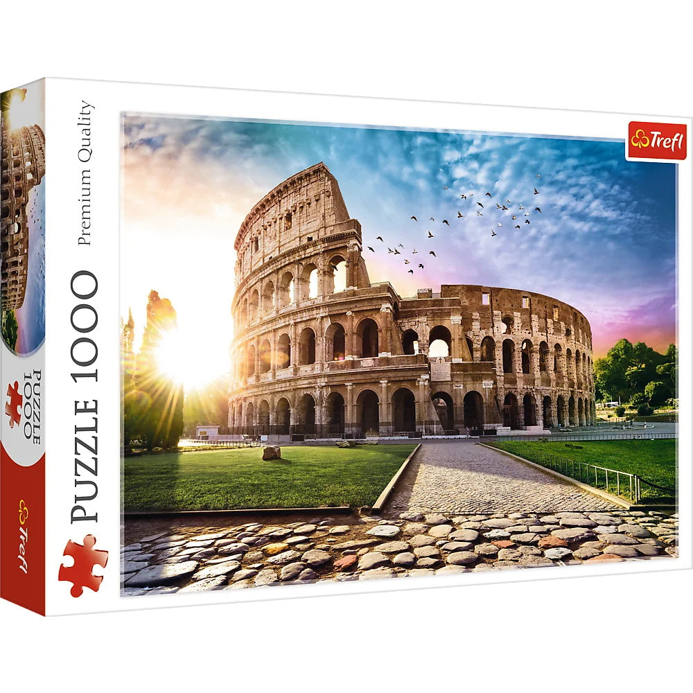 Sonnendurchflutetes Kolosseum Puzzle Teile