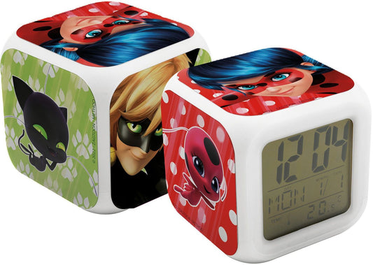Miraculous Würfel Wecker LED Licht