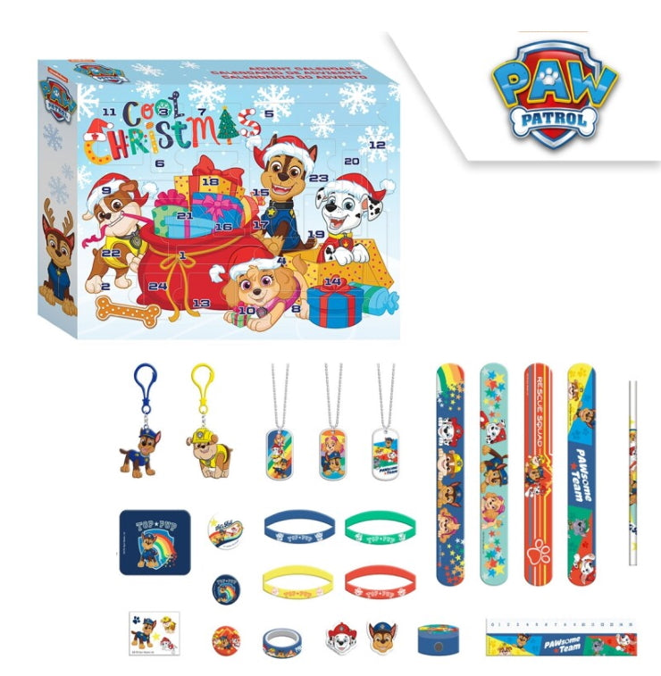 Paw Patrol Adventskalender 24tlg