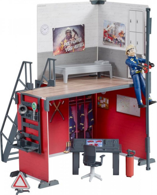 Bruder bworld Feuerwehrstation Feuerwehrmann