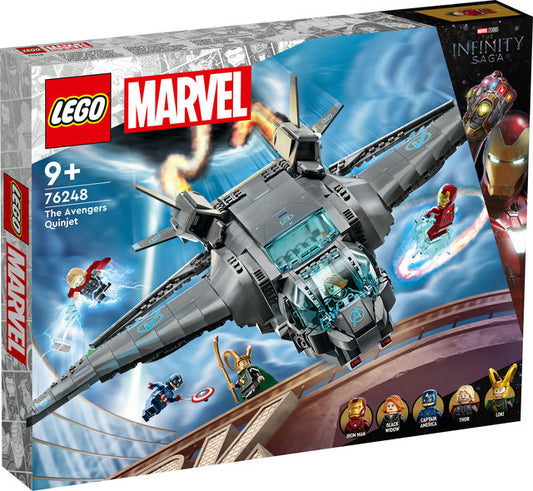 LEGO Marvel Avengers Quinjet Teile