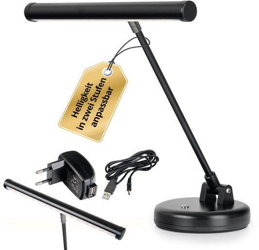 Produktbild von Showlite KW LED Pianoleuchte Schwarz