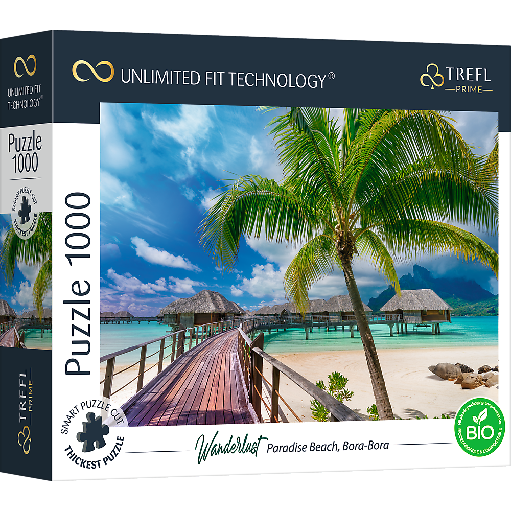 Wanderlust Paradise Beach BoraBora UFT Puzzle
