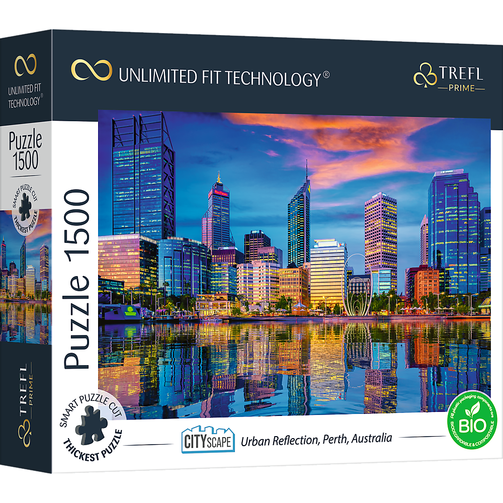 Cityscape Perth Australien UFT Puzzle