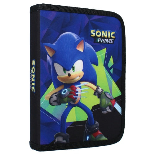 Sonic Federmäppchen gefüllt