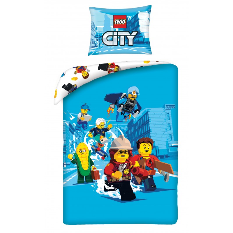 Lego City Bettwäsche Set