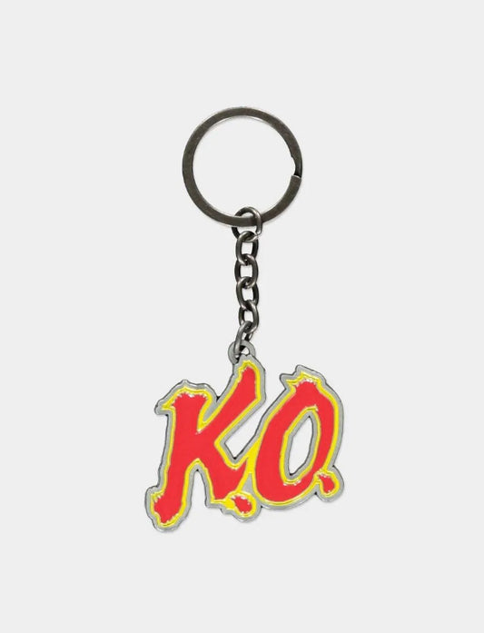 Street Fighter KO Metall Schlüsselanhänger