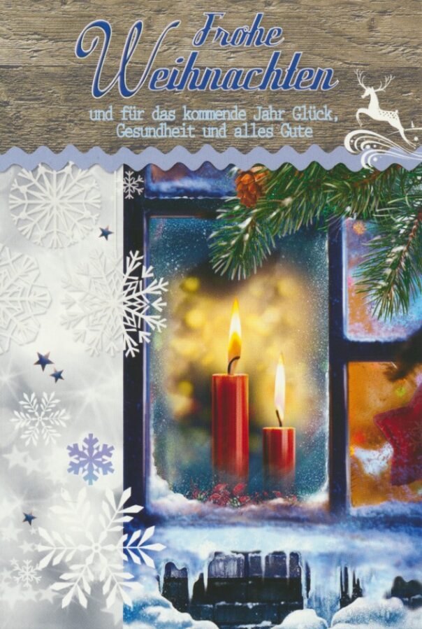 Weihnachtskarten Stück Motive