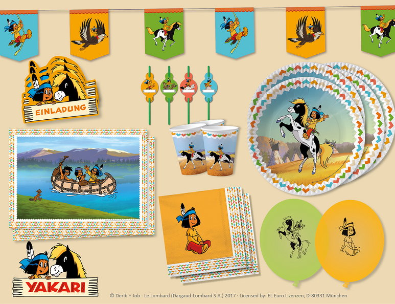 Yakari Party Set