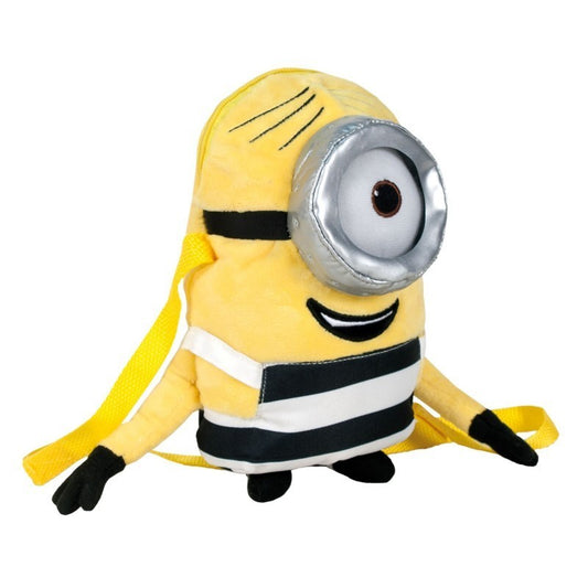 Minions Sträfling Plüsch 3D Rucksack
