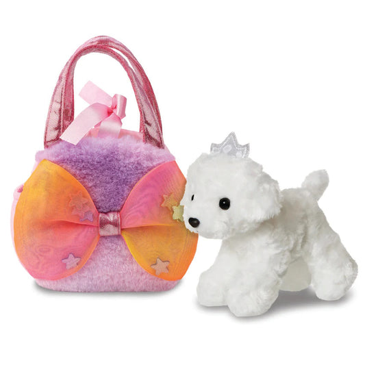 Fancy Pals Big Bow Princess Puppy Plüschfigur