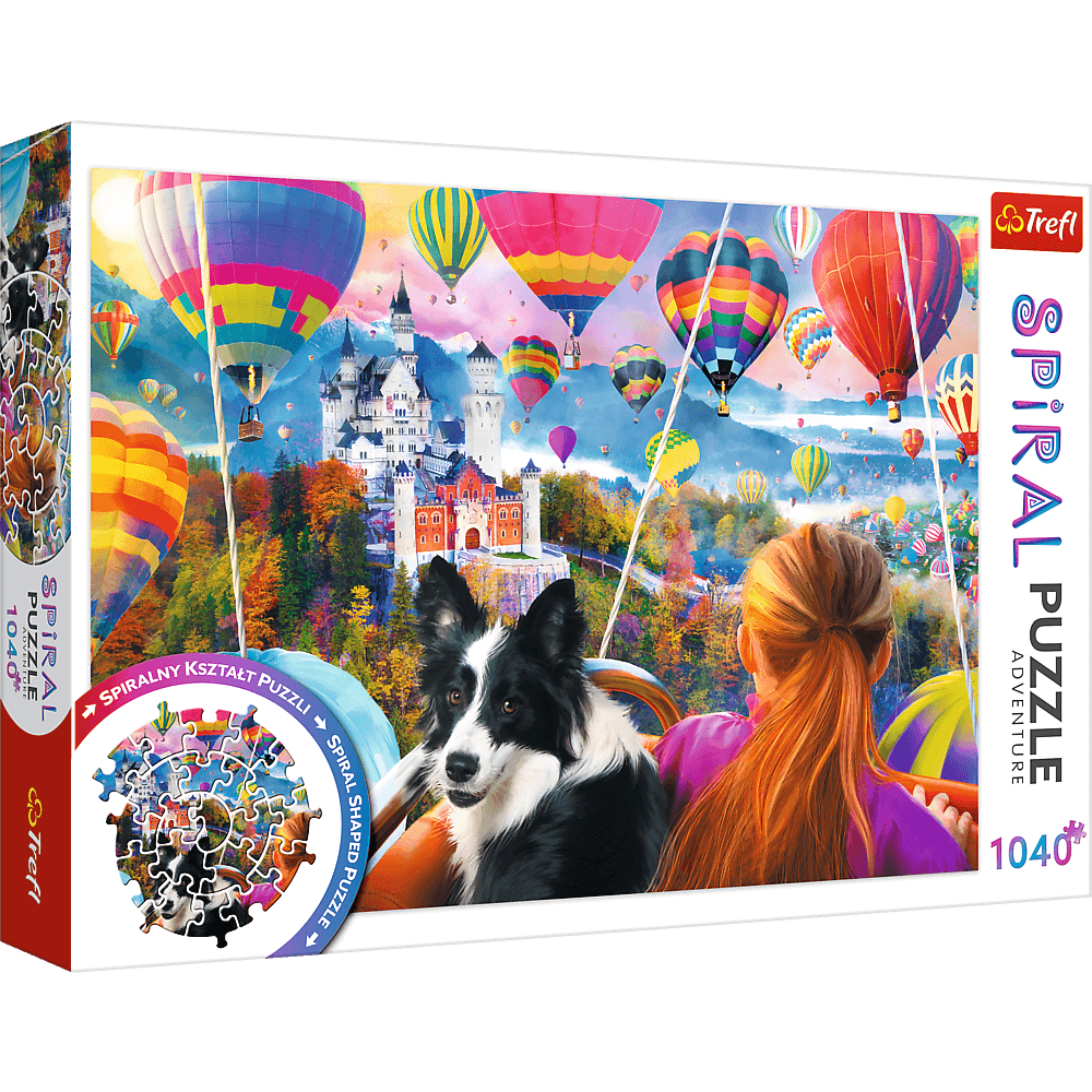 Balloon Festival Spiral Puzzle