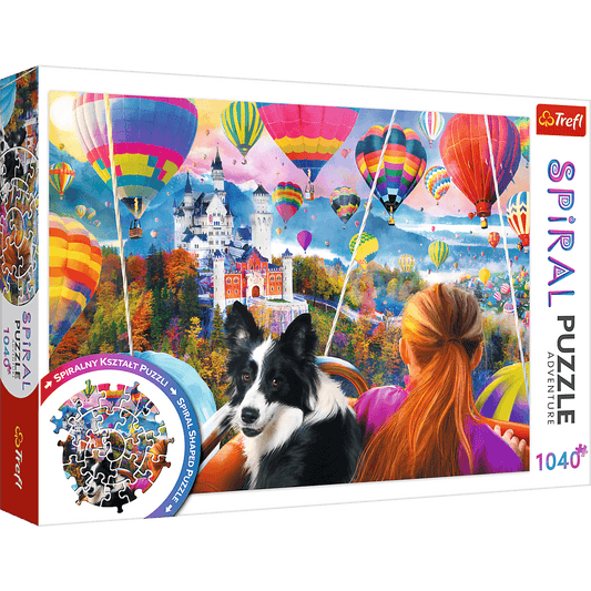 Balloon Festival Spiral Puzzle
