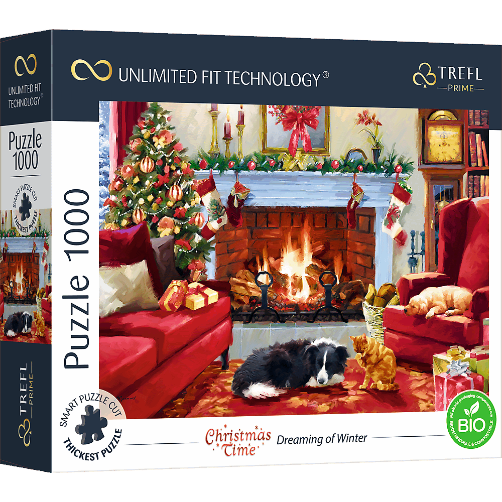 Christmas Time Träumen vom Winter UFT Puzzle