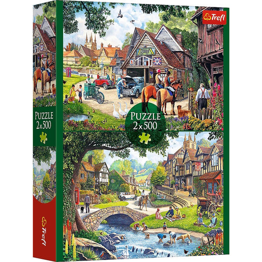Idyllisches Leben Puzzle
