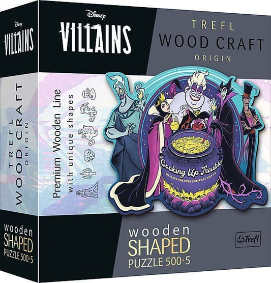 Disney Villains Holz Puzzle Sonderform
