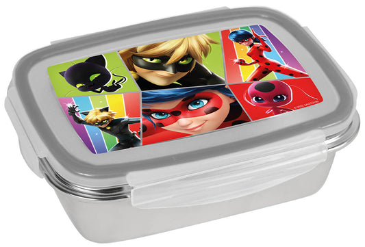 Miraculous Ladybug Brotdose Edelstahl