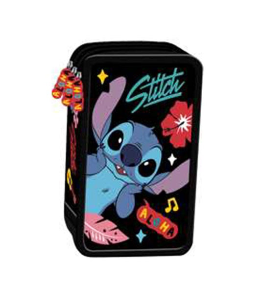 Disney Stitch Black Aloha Mäppchen mit Inhalt