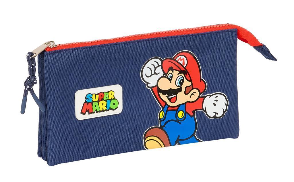 Safta Super Mario World Mäppchen mit Fächern