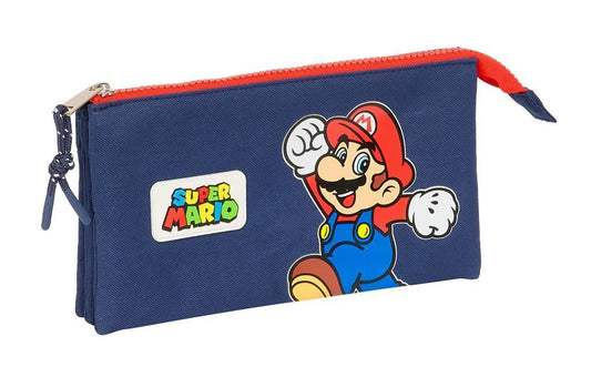 Safta Super Mario World Mäppchen mit Fächern