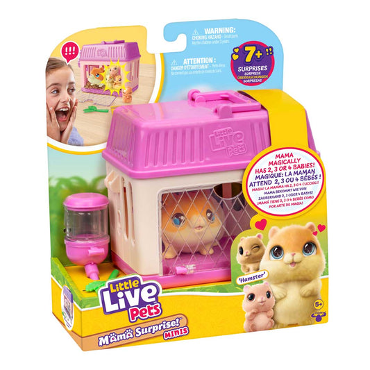 Little Live Pets Mini Mama Surprise S Playset Hamster