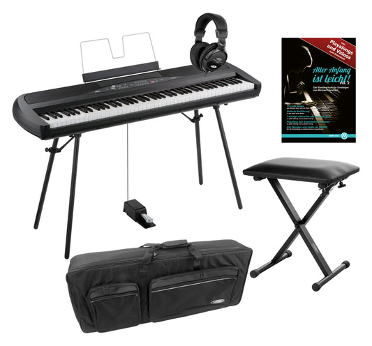 Produktbild von Korg SP-280 BK Portable Piano Set Schwarz