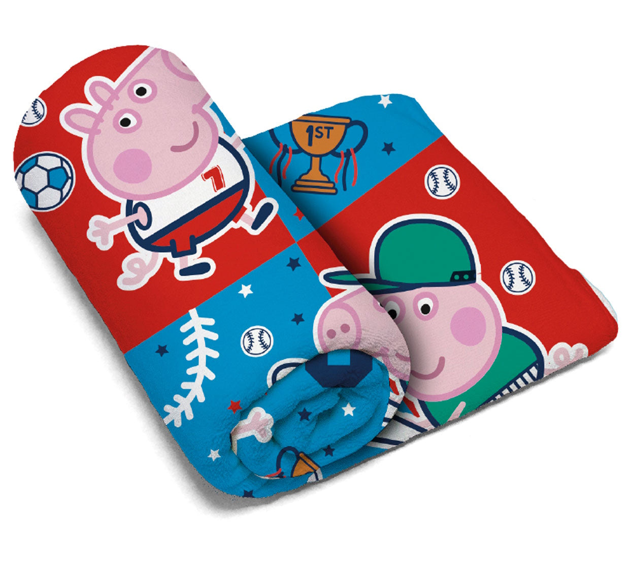 George Pig Fleecedecke