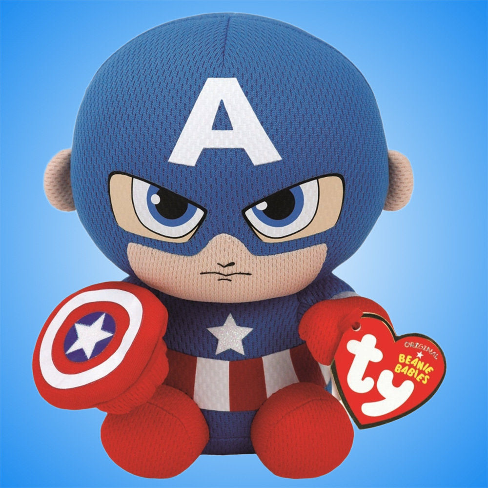 Ty Marvel Captain America Plüschfigur