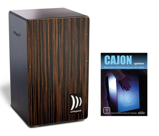 Produktbild von Schlagwerk CP432 Cajon 2inOne "deluxe" Makassar Set inkl. Cajonschule
