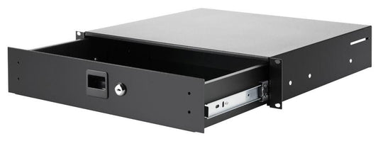 Produktbild von Adam Hall 87402A Rackschublade 2 HE Alu