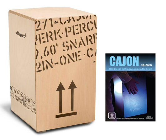 Produktbild von Schlagwerk CP404 Snare Cajon 2inOne Large Set inkl. Cajonschule