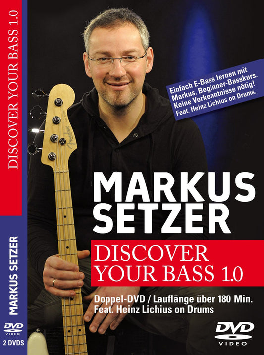 Produktbild von Discover your Bass 1.0 von Markus Setzer mit 2 DVDs