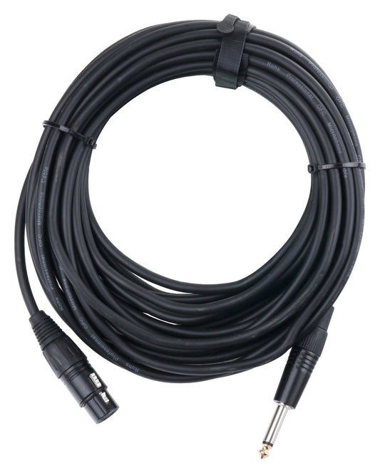 Produktbild von Pronomic Stage XFJ-10 Mikrofonkabel XLR/Klinke 10 m Schwarz