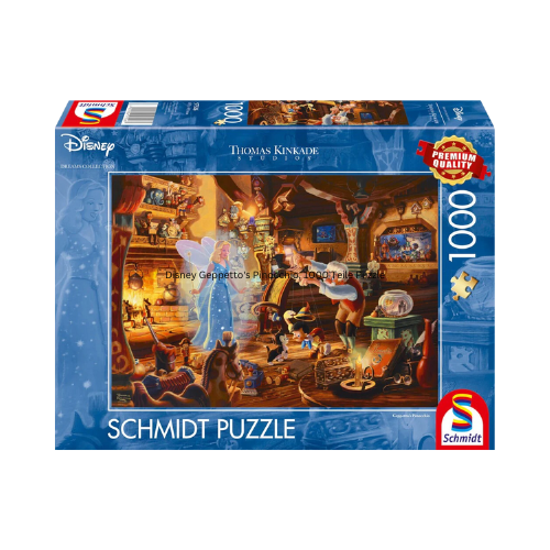 Disney Geppetto's Pinocchio, 1000 Teile Puzzle
