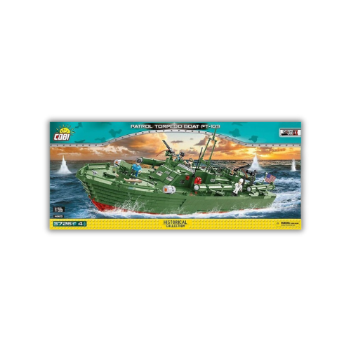 Konstruktionsspielzeug Patrol Torpedo Boat PT-1